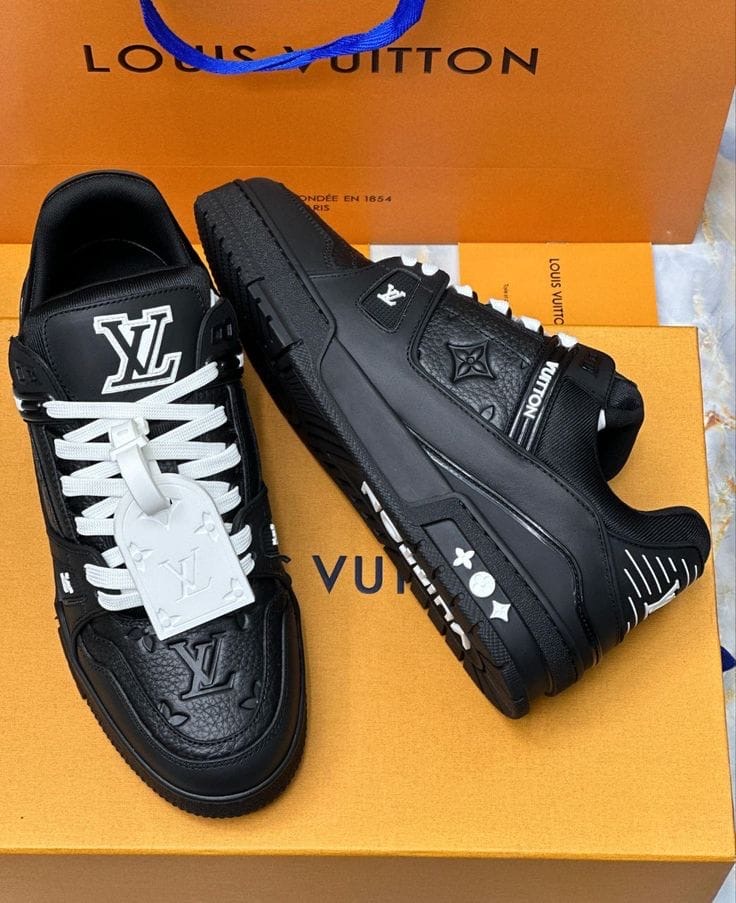 Louis Vuitton Trainer Black Monogram